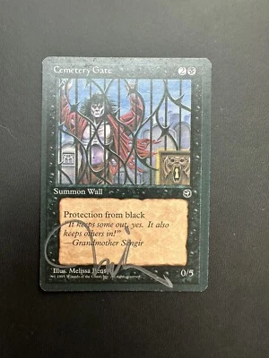 Cemetery Gate MtG Proof Homelands - Image 1 of 2