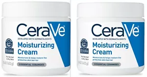 CeraVe Moisturizing Cream 16oz Tub ( 2 pack ) / - Picture 1 of 1