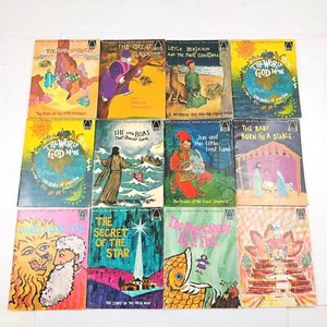 Arch Books Lot of 12 Bible Religious Stories Good Samaritan Secret of the Star - Picture 1 of 3