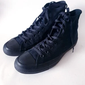 Converse All Star Chucks schwarz mono hi Gr 45,5 - Bild 1 von 8