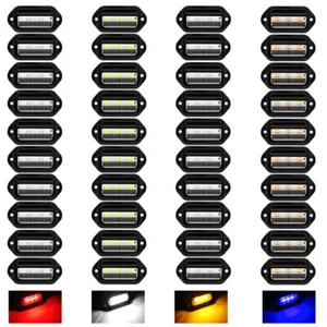 Universal LED License Plate Tag Light Lamp For Truck SUV Trailer RV Van Boat - Picture 1 of 18