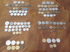 BULK COINS Austria Swiss Portugal Spain Holland France 1944-2002 - Qty 113 coins