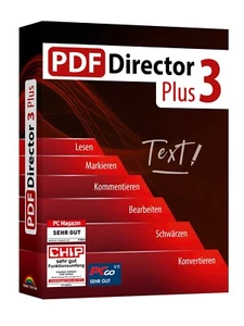 PDF Director 3 Plus - PDF Editor - Formulare -Konvertieren - PC DVD-ROM - Bild 1 von 7