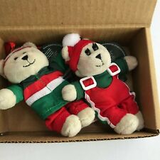 Starbucks Collectible Holiday Christmas Ski Bears Set 2 Bearista Bears Girl Boy
