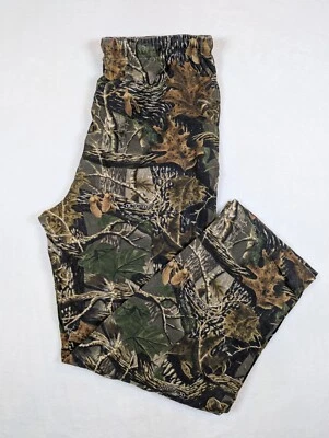 复古 Cabela's Seclusion 3D 迷彩弹力狩猎运动裤男式 L 码  — 第 1/4 张图片