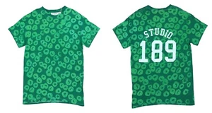 Studio 189 Hand-Batik Bubble Dots Crew Neck Short Sleeve Men's T-Shirt S NWT - Picture 1 of 1