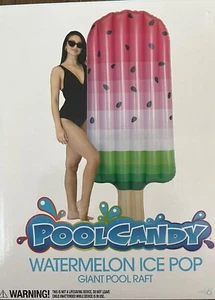 Inflatable Watermelon Ice Pop Pool Raft Giant New Colorful - Picture 1 of 3