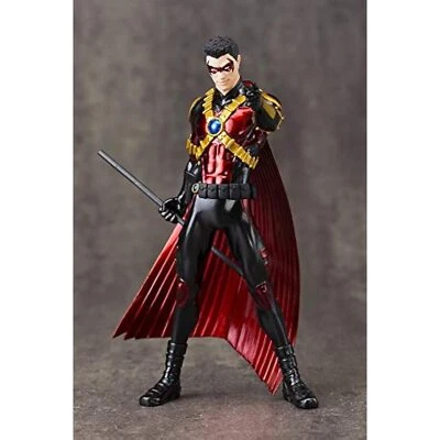 KOTOBUKIYA DC Comics Batman RED ROBIN New 52 SV118 ARTFX+ Statue 1/10 Scale - Image 1 of 2