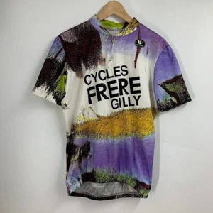 Vermarc Men's Cycles Frere Gilly 1/4 Zip Short Sleeve Cycling Jersey Size XL - Picture 1 of 10