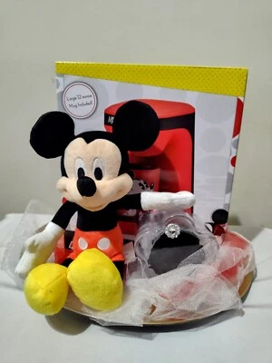 Cafetera de una sola porción Disney Mickey Mouse - roja (DCM-123CN) Foto 1 de 4