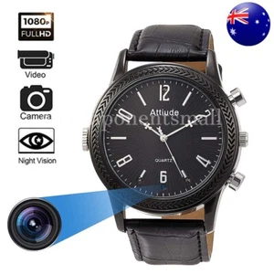 HD 1080P Reloj Cámara Pulsera Inteligente Video Grabadora de Voz Mini Cámara 32GB 64G AUS - Imagen 1 de 20