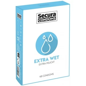 SECURA EXTRA WET CONDOMS PACKS OF 24 / 36 / 48 CONDOMS - Picture 1 of 3