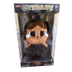 Pop Mart - Crybaby Shiny Shiny Series - Plush Doll in Black - New - AU Seller - Picture 1 of 4
