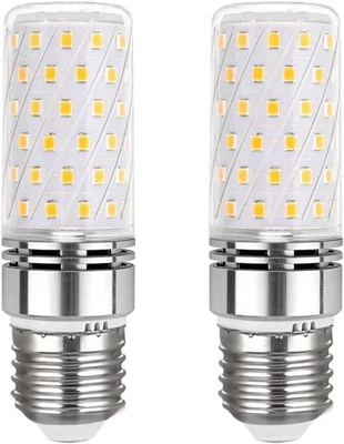 Akynite G-012 LED Corn Light Bulb E27 12W 1350LM 6000K Cool White Pack of 2 - Image 1 of 3