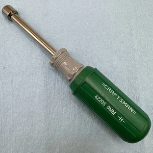 Rare Craftsman Comfort Grip 9mm Nut Driver -H- 42205 USA NOS - Picture 1 of 6