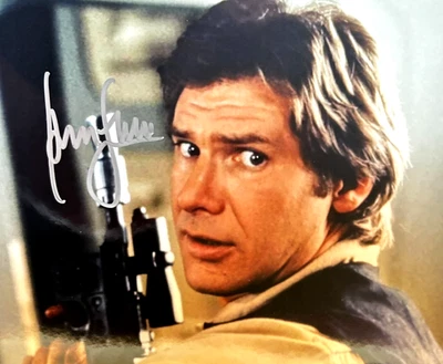 Harrison Ford (STAR WARS: Han Solo) Signed 8x10" Original Autograph w/COA - Image 1 of 4