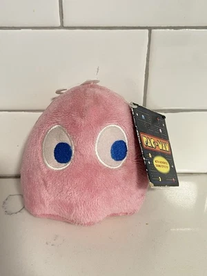 Namco Pac Man 2018 PINK GHOST 5" Plush - Image 1 of 4