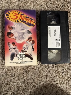 3 Ninjas Knuckle Up VHS Tape Full Length Promo Screener 1995 Martial Arts - Image 1 of 2