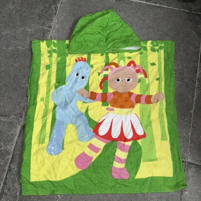  Cbeebies In The Night Garden poncho hooded towel  - Image 1 of 4