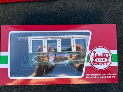 2024 Christmas Passenger Car - LGB - 36024 - Image 1 of 2