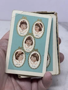 Tarjetas de juego de colección 1936 Dionne Quintuplets Kingsville Dairy Texas publicidad - Imagen 1 de 8
