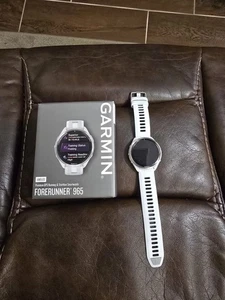 Garmin Forerunner 965 - 47 mm Whitestone - Montre de course GPS haut de gamme - Bon état - Photo 1 sur 4