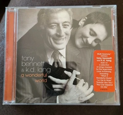 Tony Bennett & Kd Lang - A Wonderful World - Tony Bennett & Kd Lang CD 70VG The - Imagem 1 de 4