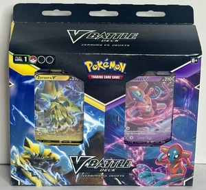 Pokemon TCG - V Battle Deck Zerora vs. Deoxys Double Deck Bundle - Sealed - Picture 1 of 7