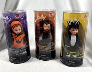 TARGET 2001 BARBIE LI'L FRIEND OF KELLY HALLOWEEN PARTY TOMMY JENNY CHELSEA - Picture 1 of 16
