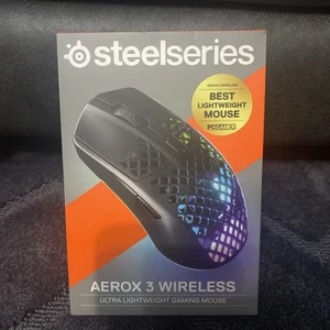 Aerox 3 Wireless Mouse Onyx - New & Sealed - Picture 1 of 3