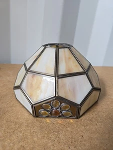 Vintage Tiffany Style Glass Lamp Shade Excellent Condition - Picture 1 of 8
