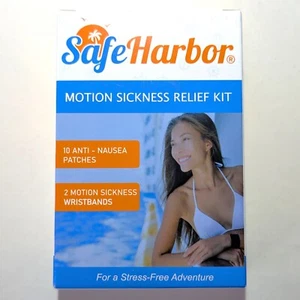 SafeHarbor Motion Sickness Relief and Anti Nausea Kit Exp 06/20/2026 Free Ship - Picture 1 of 4