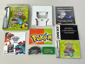 Pokemon: LeafGreen Version (Nintendo Game Boy Advance, 2003) Complete! - Picture 1 of 17