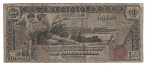 U.S. - Serie di 1896 $1,00 Certificato in Argento (Educativo) - Foto 1 di 2