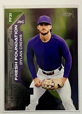 2023 Skybox Metal Universe Champions - Fresh Foundation #FF31 Dylan Crews (RC) - Image 1 of 2