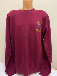 CLEARANCE: North Wales Brotherhood Embroidered Sweatshirt - Burgundy XL - Picture 1 of 1