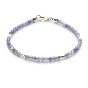 Tansanit Armband 925 Silber Armkette Z398 - Bild 1 von 6