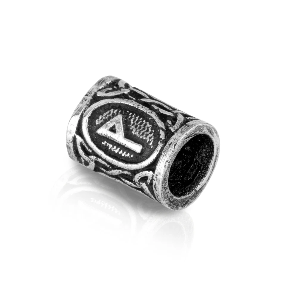 WUNJO - 925 Sterling Silber Futhark Bartperle Germanisch Keltisch Wikinger 3570 - Bild 1 von 1