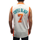 Maillot de basketball blanc café noir #7 silex Tropics semi-pro Clarence