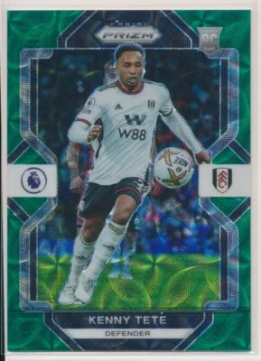 2022-23 Panini Prizm Premier League Rookie RC Choice Green #73 Kenny Tete 1/5 SP - Image 1 of 2