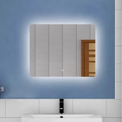 Specchio da bagno con LED|Touch|Memoria|Dimmerabile|Retroilluminato - Immagine 1 di 4
