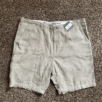 Eddie Bauer Men’s Larrabee Shorts Size 38 Color Eucalyptus - Image 1 of 4