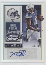 2015 Panini Contenders Championship Ticket /99 Tyrell Williams Rookie Auto RC