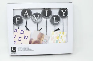 Umbra 20-Photo Plastic Family FotoClip in Black - Picture 1 of 2