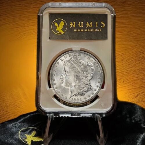 Zestaw etui na monety suwak NUMIS (pięciopak), wybierz czarno-biały, dostępnych 31 rozmiarów
