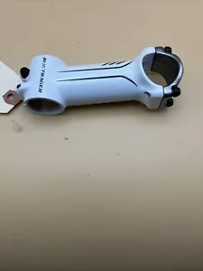 100mm Bontrager Race Lite Stem 1 1/8" DC 31.8mm Clamp +/-7 Deg White - Picture 1 of 4