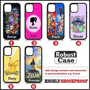 Personalize Gaming Phone Case Kids Cover Shockproof Case Best Birthday Gift