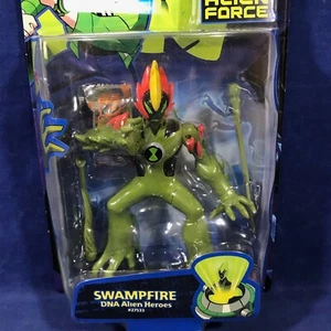 NEW - Ben 10 SWAMPFIRE 6" Action Figure - DNA ALIEN HEROES 2008 - NEW - Picture 1 of 6