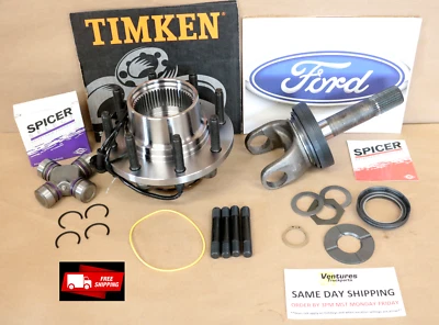 Kit de juntas de eje exterior eje exterior ABS para Ford F250 F350 99-04 M14 X 1,5 roscas Foto 1 de 4