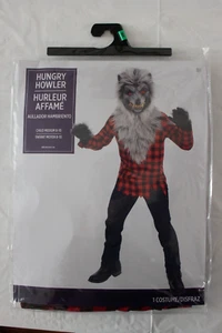 Costume Halloween Amscan Hungry Werewoff Howler Ragazzi, Medio 8-10 - Foto 1 di 2